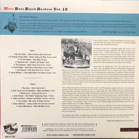 More Boss Black Rockers Vol.10 - Various