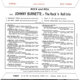 Johnny Burnette & His Rock'n'Roll trio