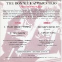 The Ronnie Hayward Trio back