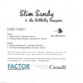 Slim Sandy And The Hillbilly Boppers